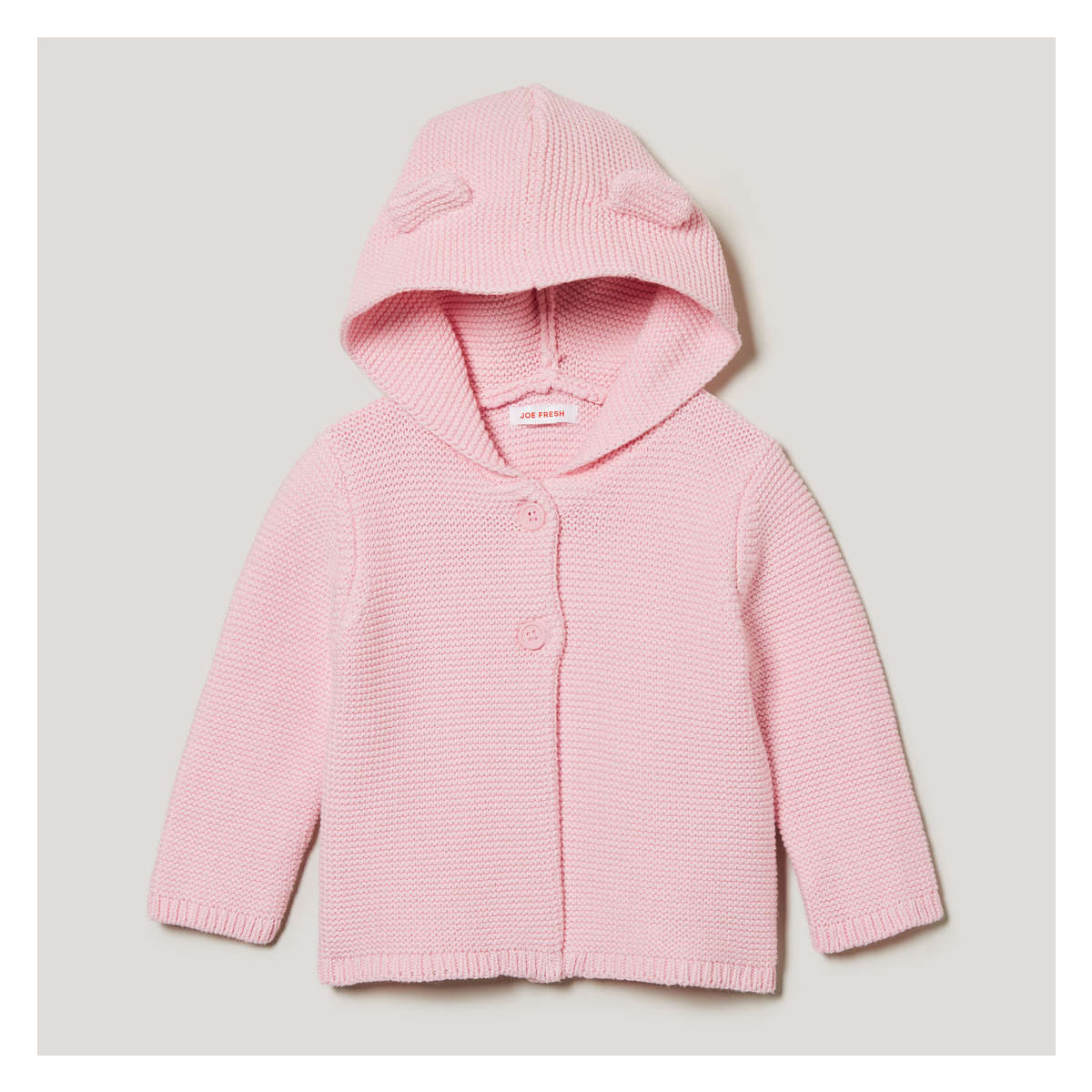 Pink sale hooded cardigan